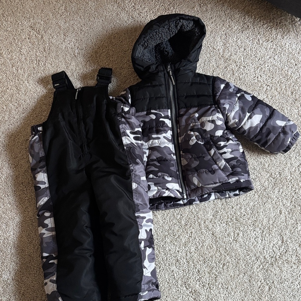 Camouflage Snowsuit Set